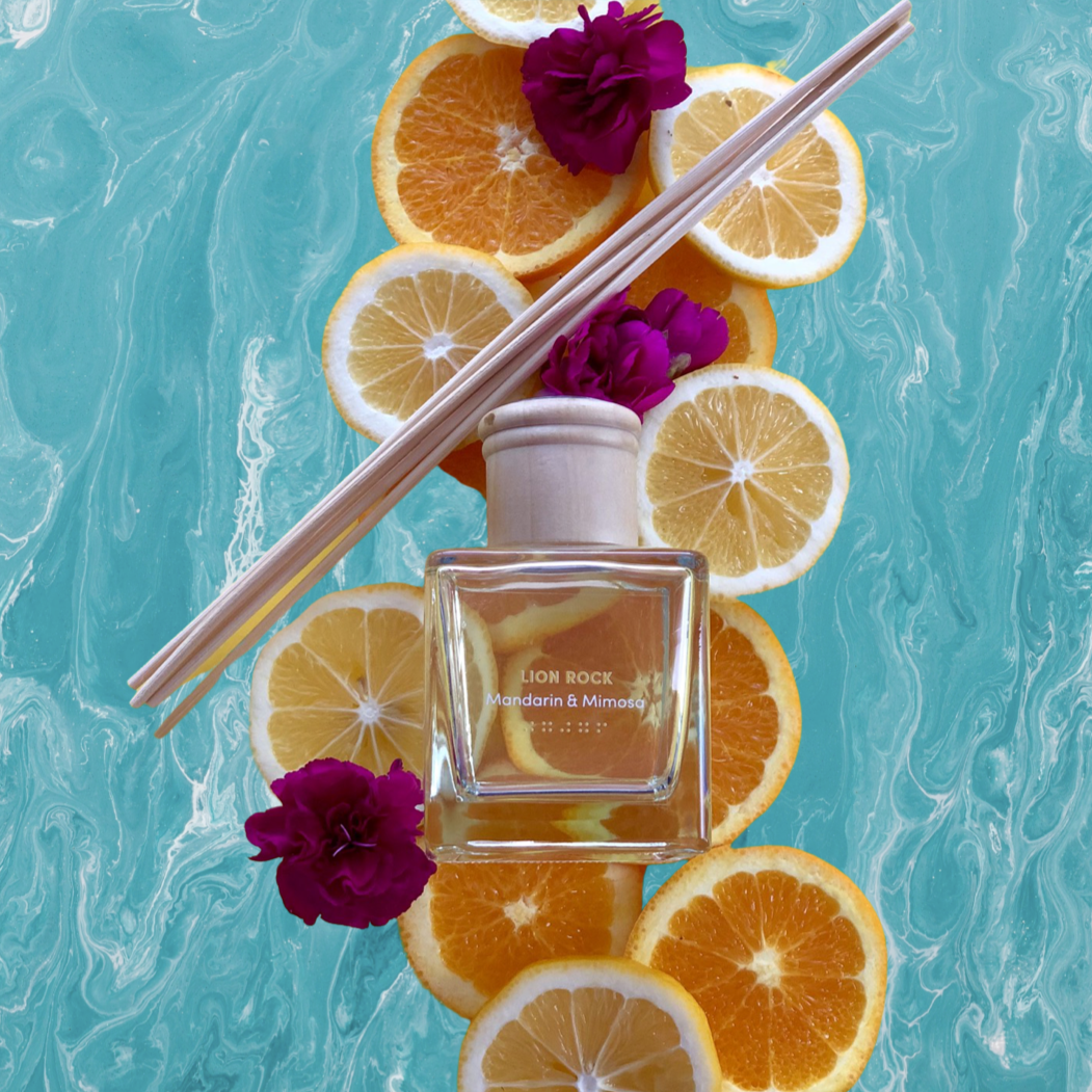 LION ROCK Reed Diffuser - Mandarin & Mimosa